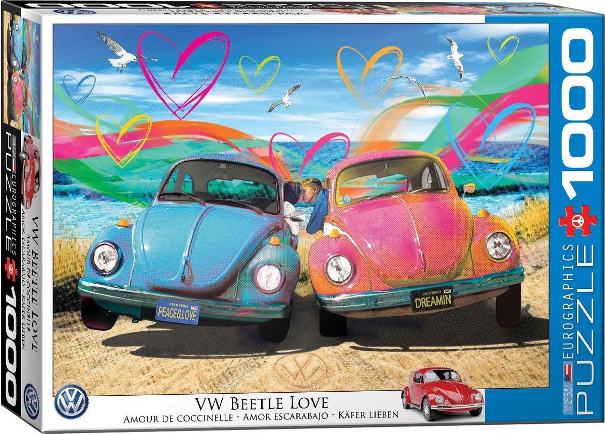 Puzzel - VW Beetle Love - Parker Greenfield (1000)