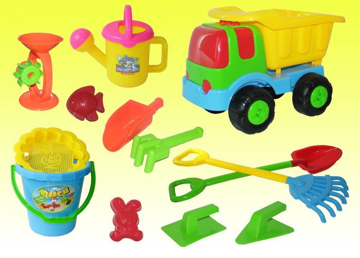 Limonada Strandset Vrachtwagen Met 12 Accessoires