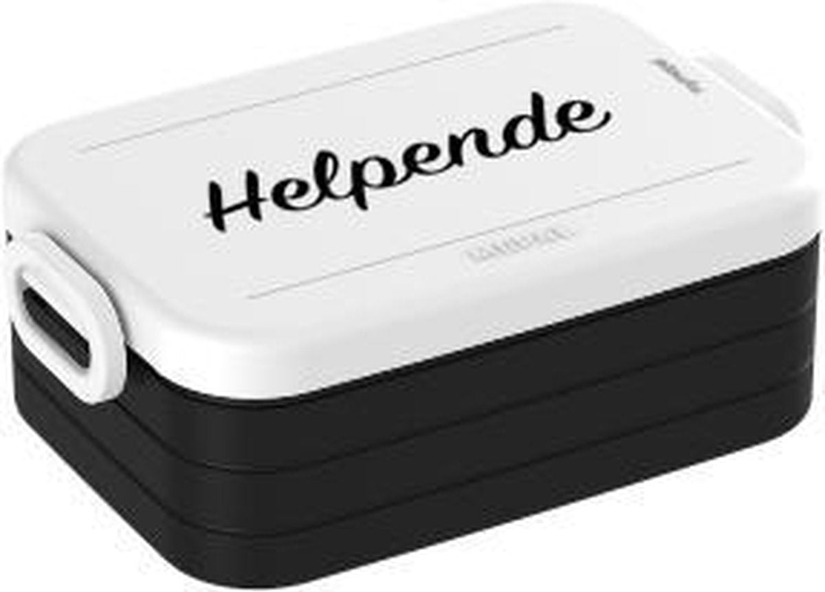 Mepal Take a Break Midi Lunchbox voor de helpende zwart-wit