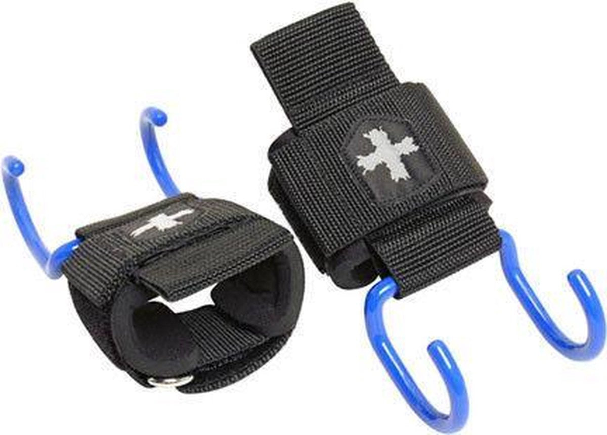 Harbinger Pro Lifting Hook - Lifting Straps - One Size - Blauw