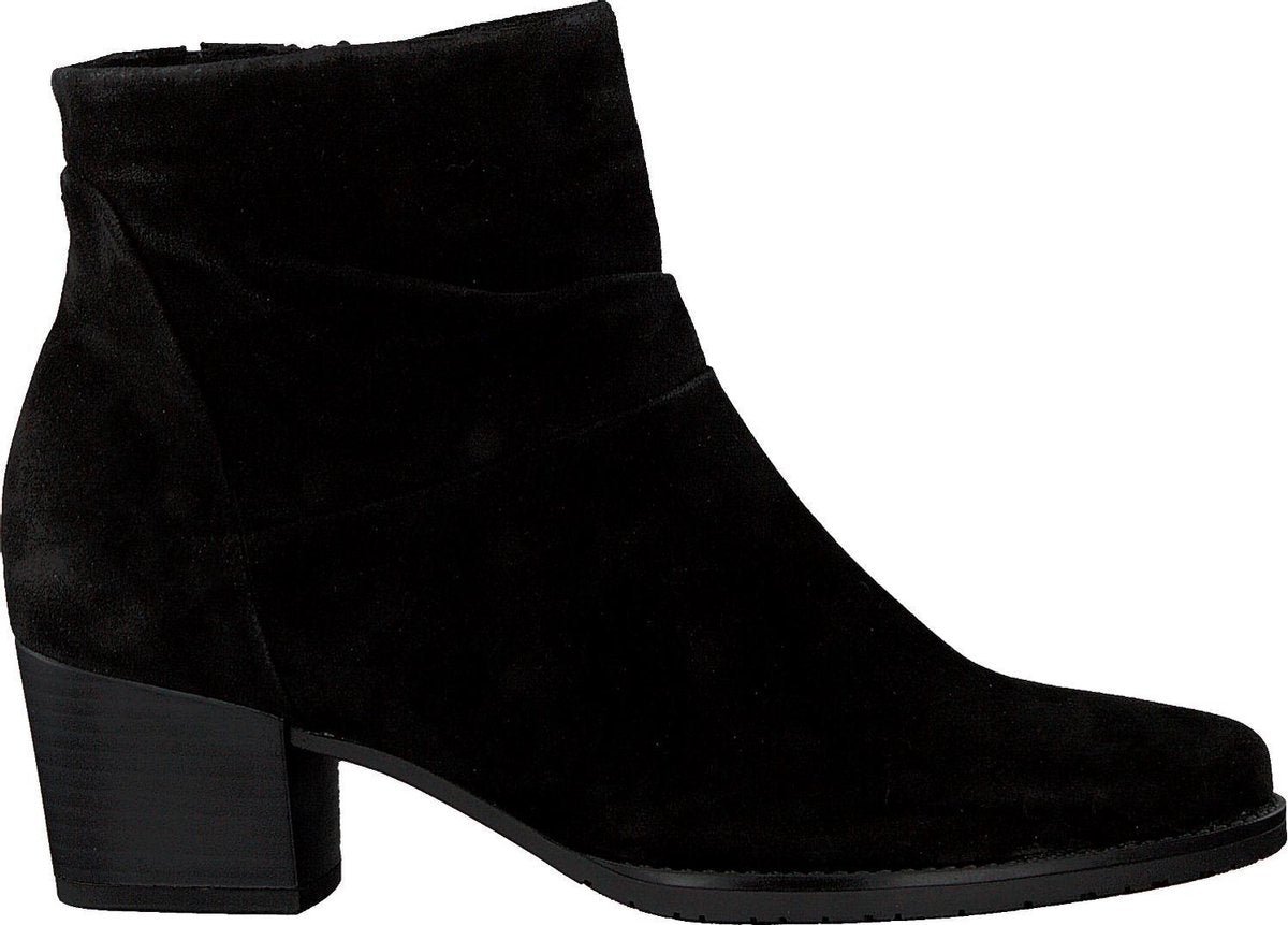 Gabor 833 Enkellaarsjes - Enkelboots - Dames - Zwart - Maat 38