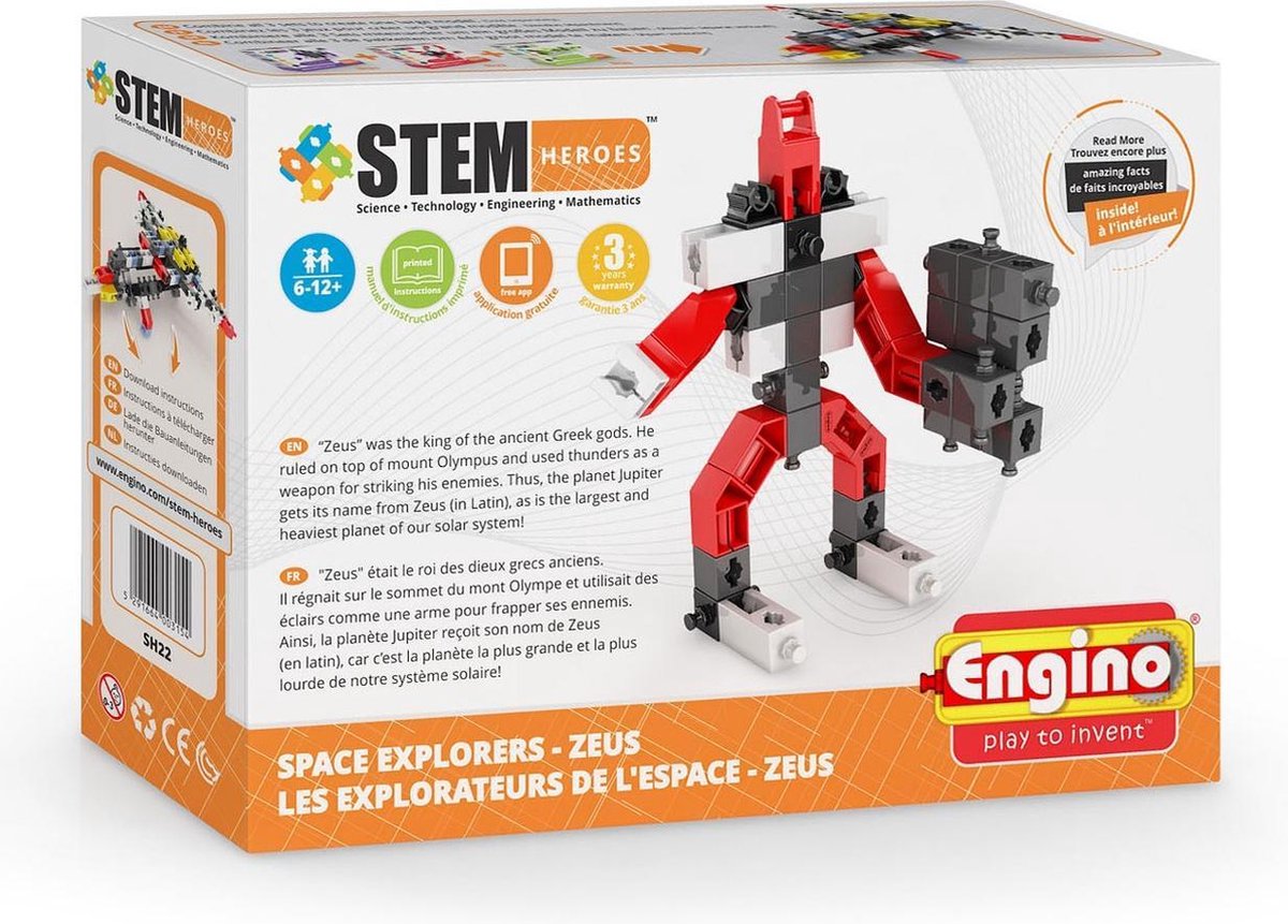 Engino STEM Heroes Space Explorers - Zeus