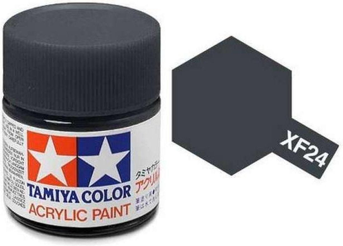Tamiya XF-24 Dark Grey - Matt - Acryl - 23ml Verf potje
