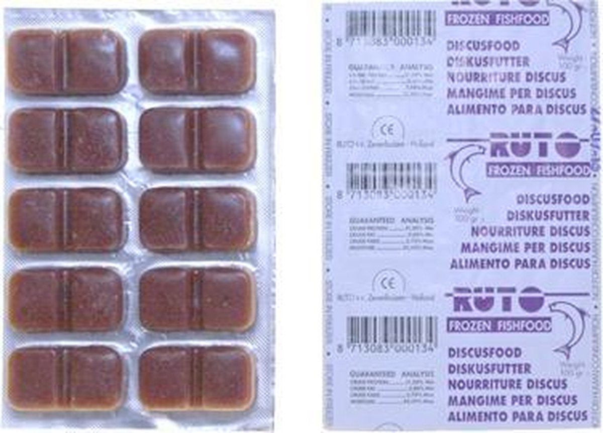 Ruto blue label discusfood - 100 gr - 1 stuks