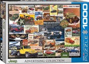 Eurographics puzzel Jeep Advertising Collection - 1000 stukjes