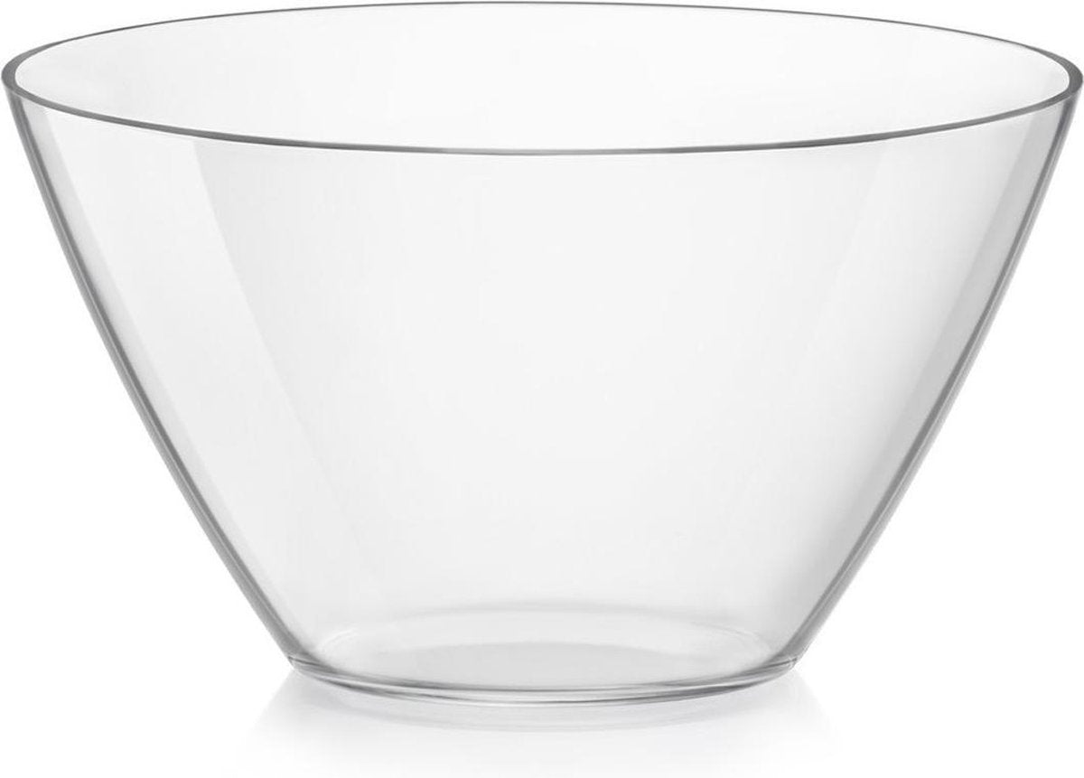 Basic Slakom - Mengkom - Serveerkom - Saladier - Glas - ø26cm - 4l