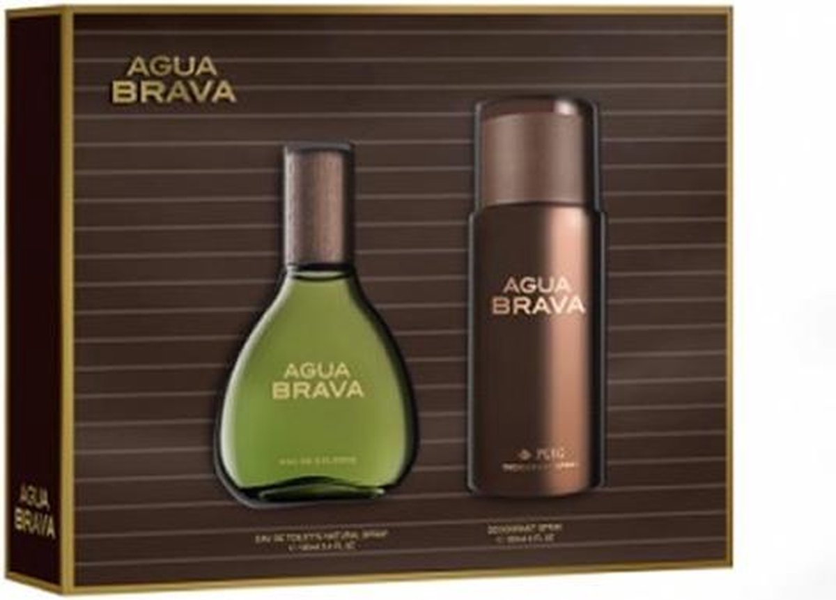 Agua Brava Eau De Toilette Spray 100ml Set 2 Pieces 2019