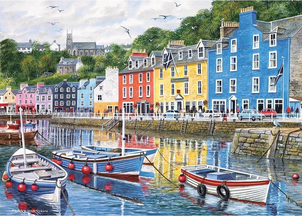 Gibsons puzzel Tobermory - 1000 stukjes
