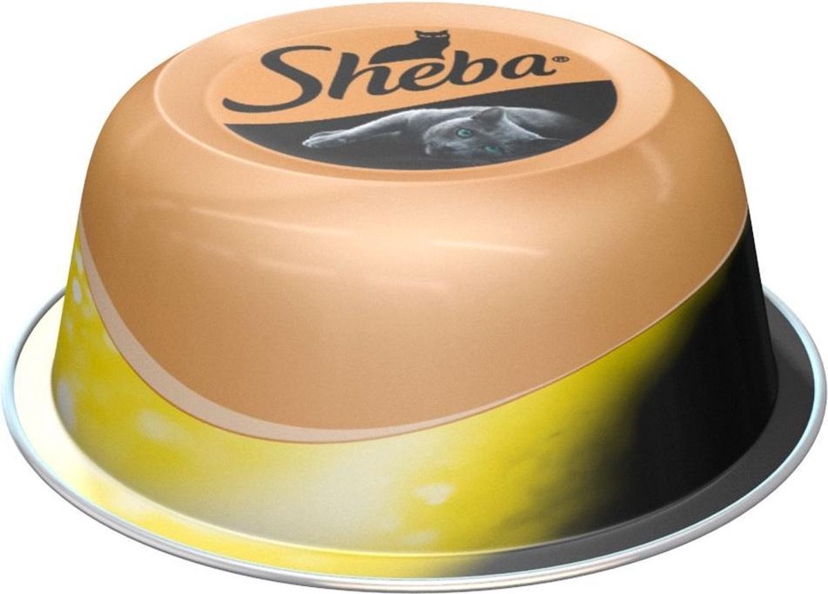 Sheba Natvoer luxe menu kipfilet in saus 12x80 gr