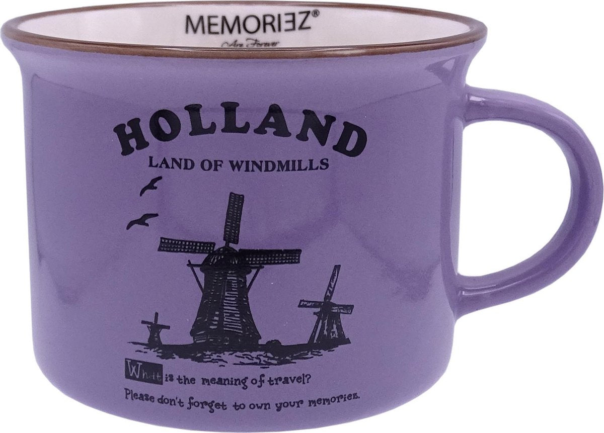 Memoriez Mok Holland Paars - Set van 2