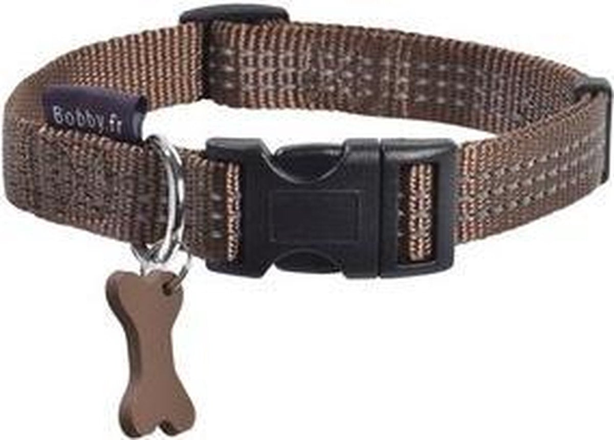 Bobby Halsband Reflectie Safe XS Maroon