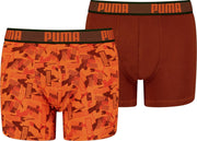 PUMA  LOGO AOP  2P ECOM Jongens Boxershort - Maat 158/164
