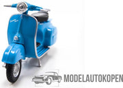 Vespa 150CC (Blauw) 1/18 Welly - Modelscooter - Schaalmodel - Model scooter - Schaal model
