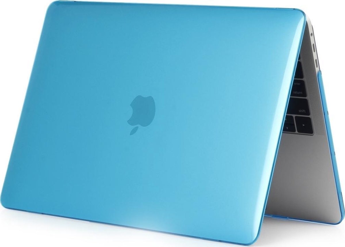 Mobigear Glossy Case voor de MacBook Pro 16 inch A2141 - Blauw