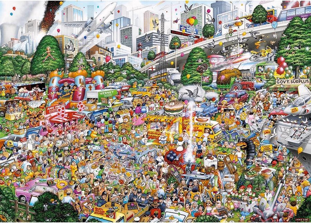Gibsons puzzel I Love Car Boot Sales - 1000 stukjes