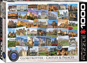 Eurographics puzzel Globetrotter Castles and Palaces - 1000 stukjes