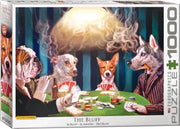 The Bluff - Lucia Heffernan puzzel 1000 stukjes - Honden