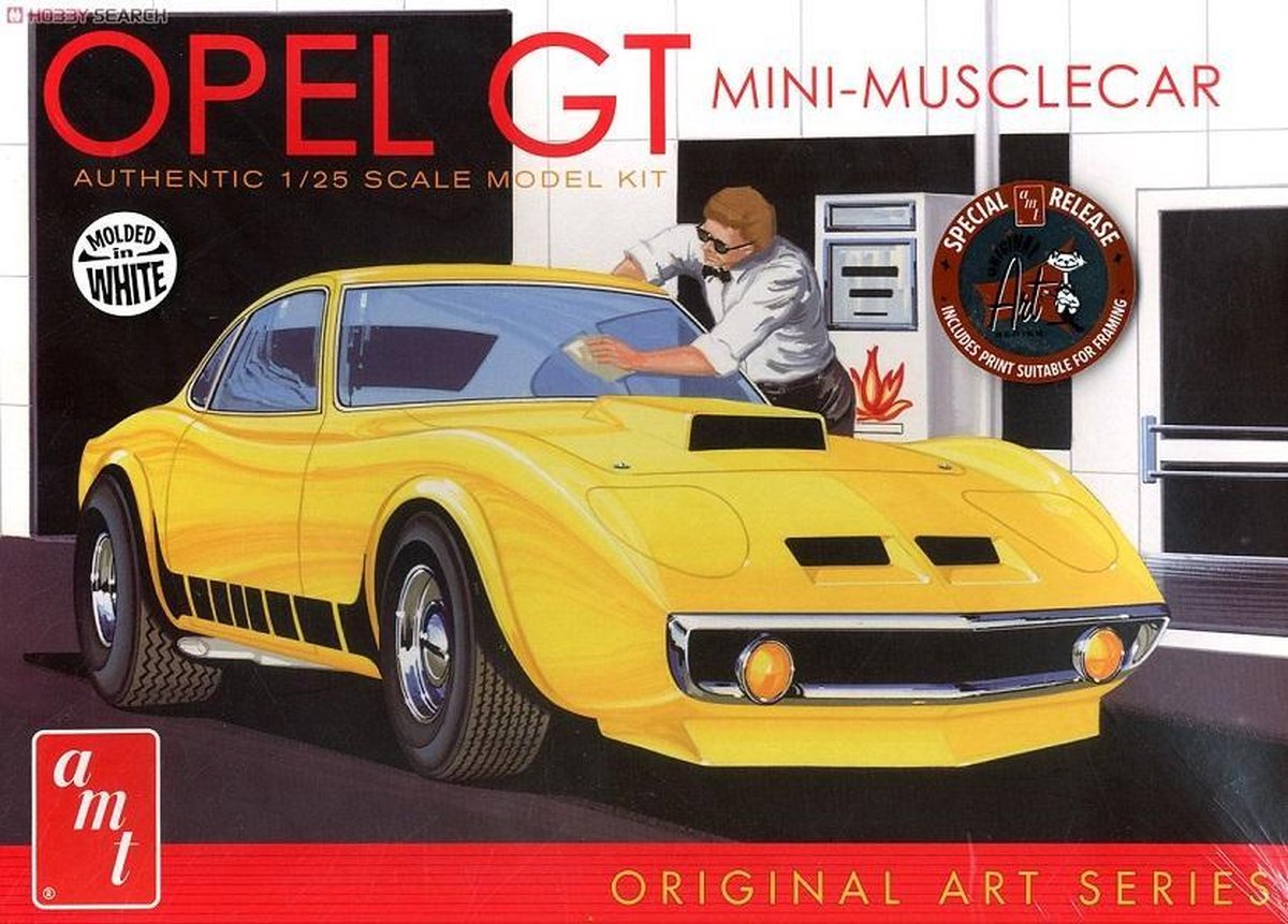 Opel GT mini-muscle car (AMT model kit