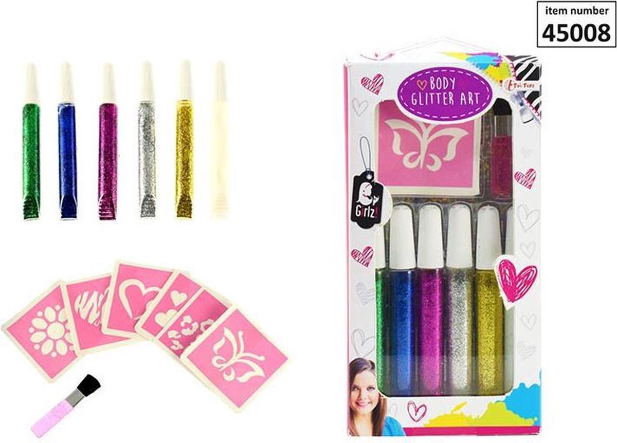Girlz! Body versier set