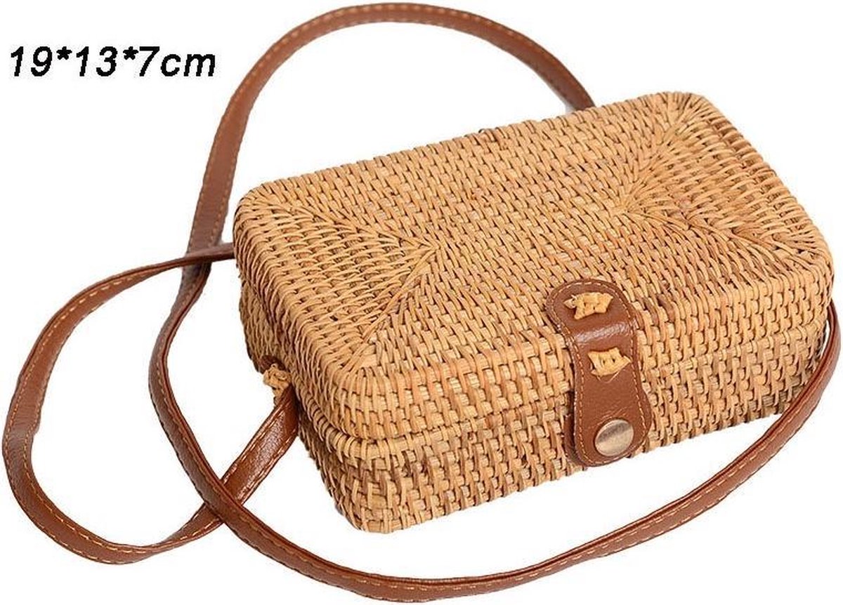Rotan Dames Tassen | Tassen voor vrouwen | Bali Tassen | Rottan Tassen | Zomer Tassen | Ronde Rieten