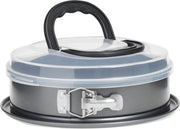 4Goodz Springvorm met deksel en handgrepen 26 cm doorsnede - Taartdoos
