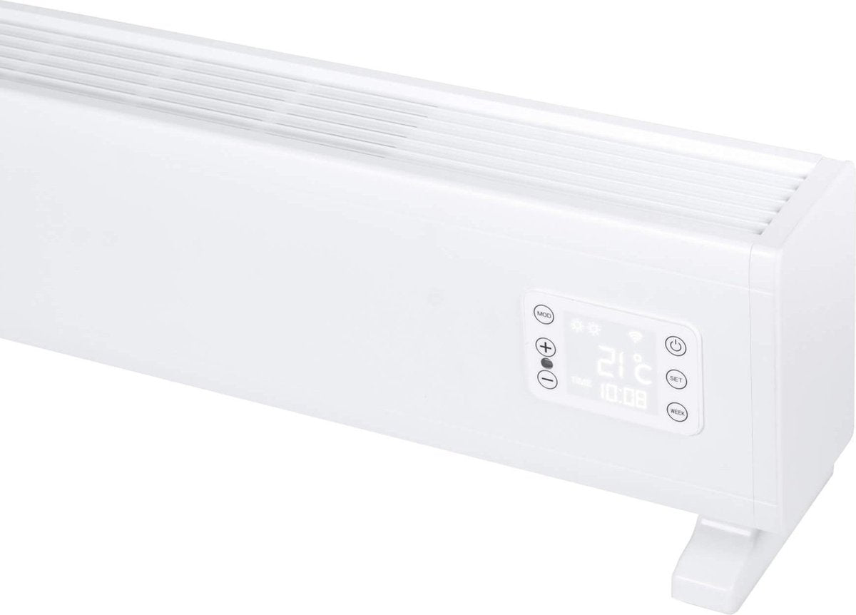 Baseboard Convectorkachel 2000w met Wifi App