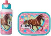 Mepal Lunchset Paarden - Lunchbox en Schoolbeker pop-up