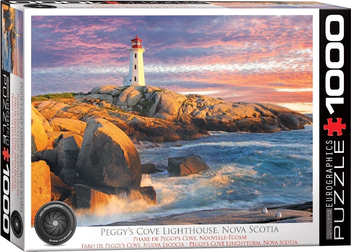 Eurographics puzzel Peggy's Cove Lighthouse