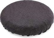 Hoes tabouret badstof stretch Grijs
