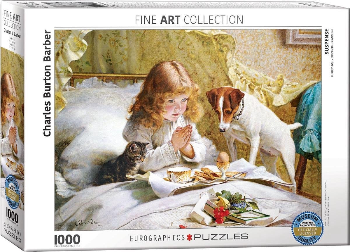 Eurographics puzzel Suspense - Burton Barber - 1000 stukjes