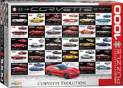 Eurographics Corvette Evolution 1000pcs Legpuzzel 1000 stuk(s)