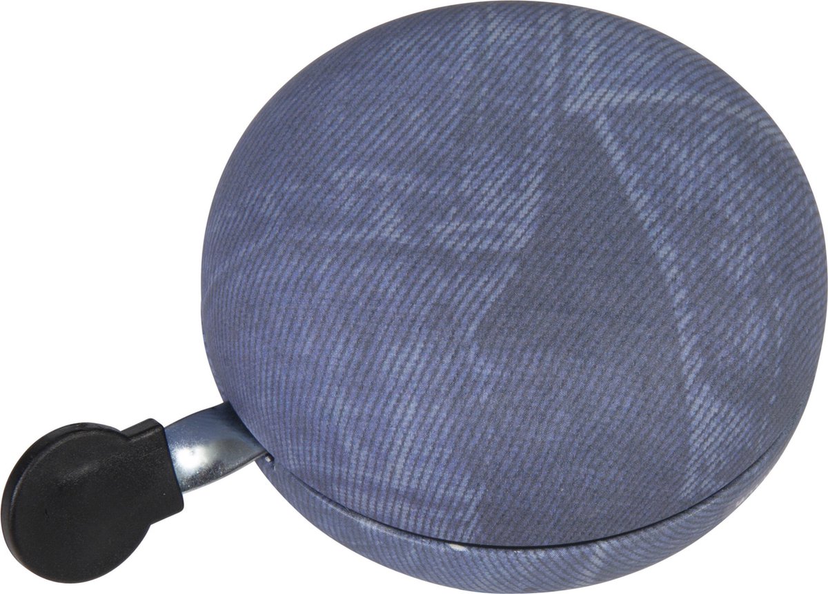 GMG Yepp Denim Ding Dong - Fietsbel - Spijkerstof Blauw