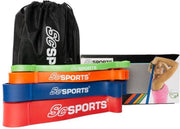 ScSPORTS® Weerstandsbanden - Set van 4 - 208 cm - Weerstand ca. 6