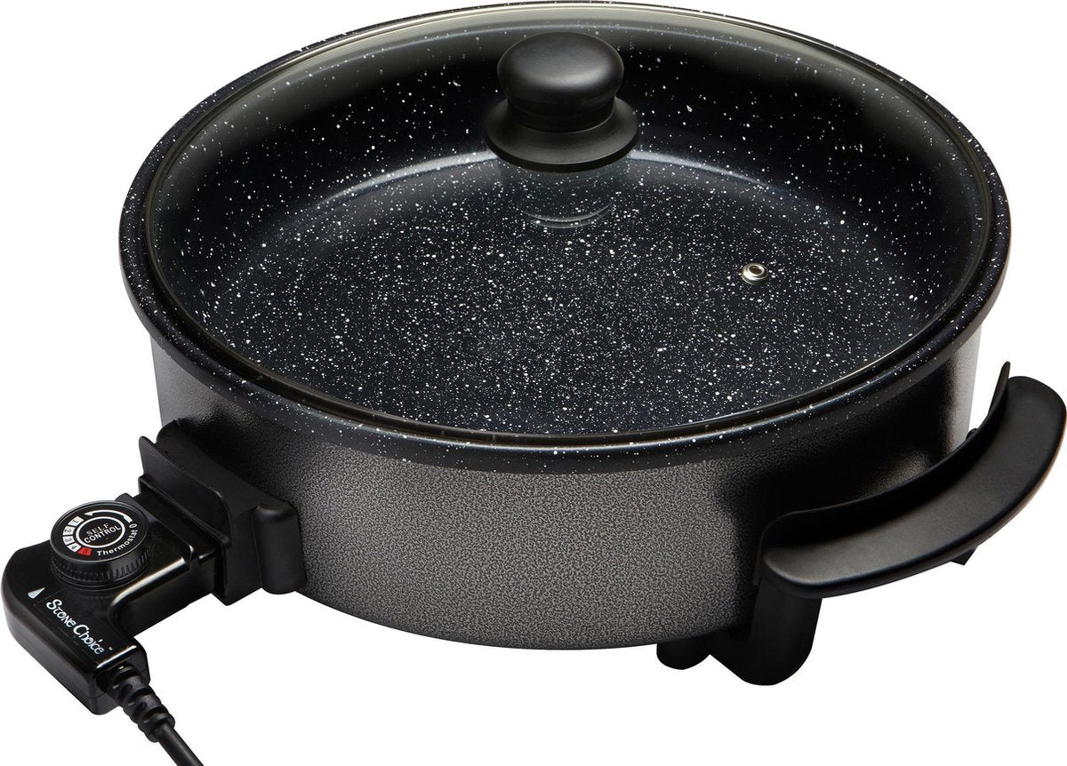 Leben - Elektrische partypan 42cm - 1500W - Hapjespan