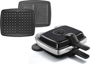 LAGRANGE Super 2 Antiadhésif wafelijzer 2 wafel(s) Zwart 1000 W