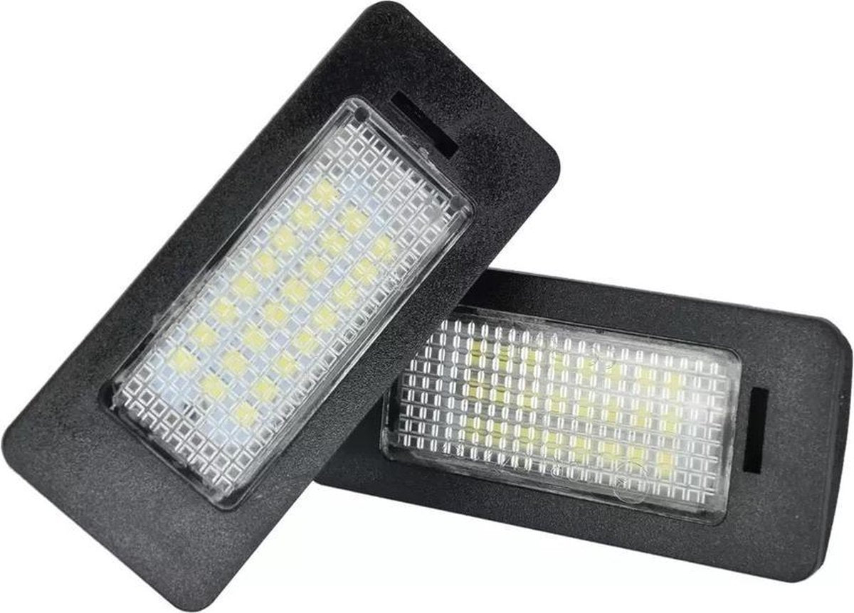 Kentekenverlichting LED Auto - 6000K - Set van 2 stuks - Geschikt voor o.a. Audi