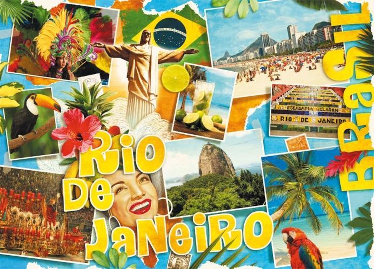 Rio de Janeiro - Legpuzzel - 3000 Stukjes