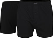 Ceceba heren boxershort 2-pak 2675  - XXXXL  - Zwart
