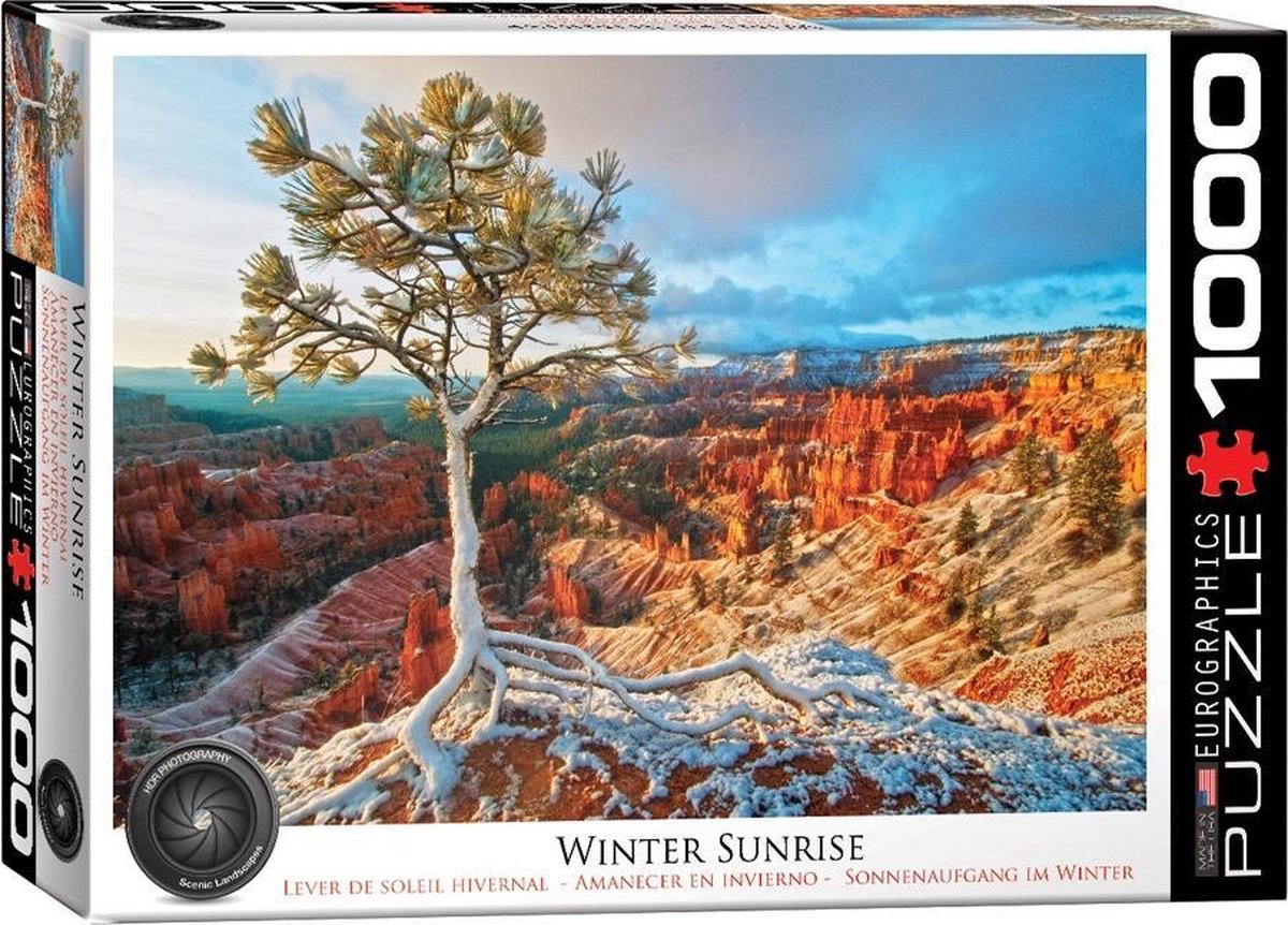 Puzzel - Winter Sunrise (1000)