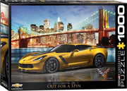 Eurographics puzzel Corvette Z06 Out for a Spin - 1000 stukjes