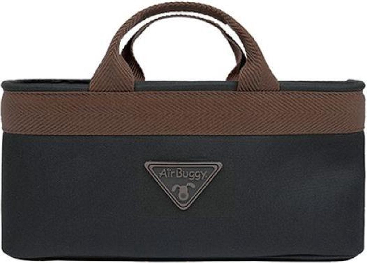 Airbuggy handtas hondenbuggy cordura organizer bruin 38x12x17 cm