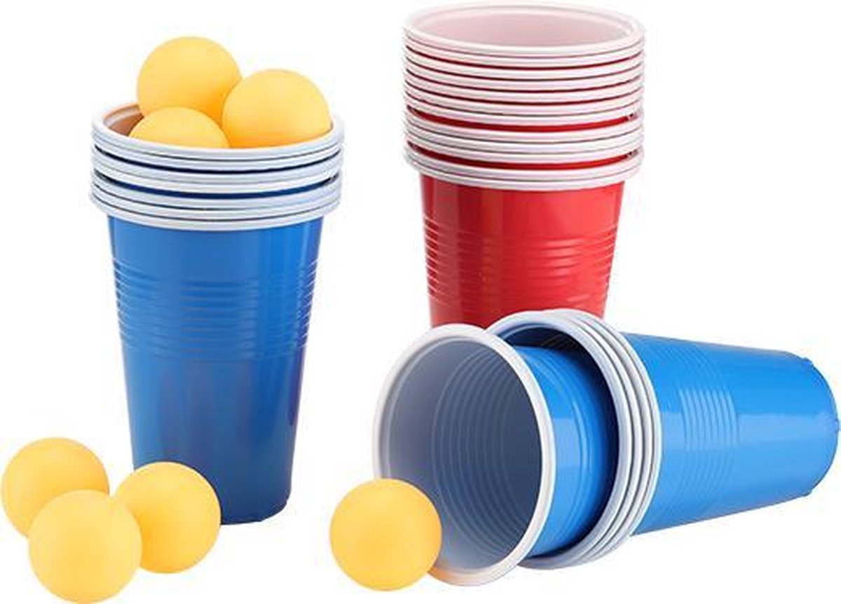 Bierpongspel zonder tafel !