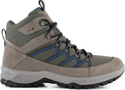 Travelin' Svendborg - Hoge Heren wandelschoenen - Waterdicht en ademend - Grijs Leer - Maat 40
