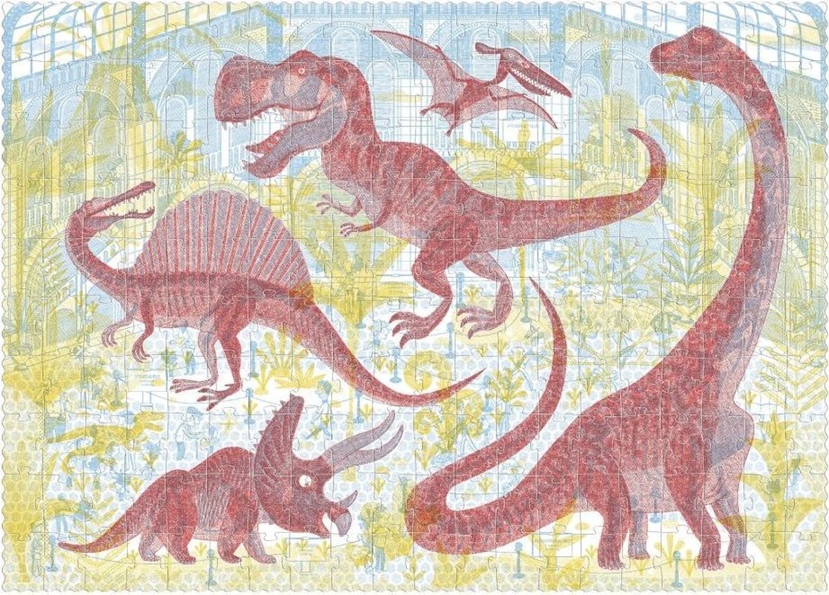 Ontdek de dinos puzzel (6+) - Londji