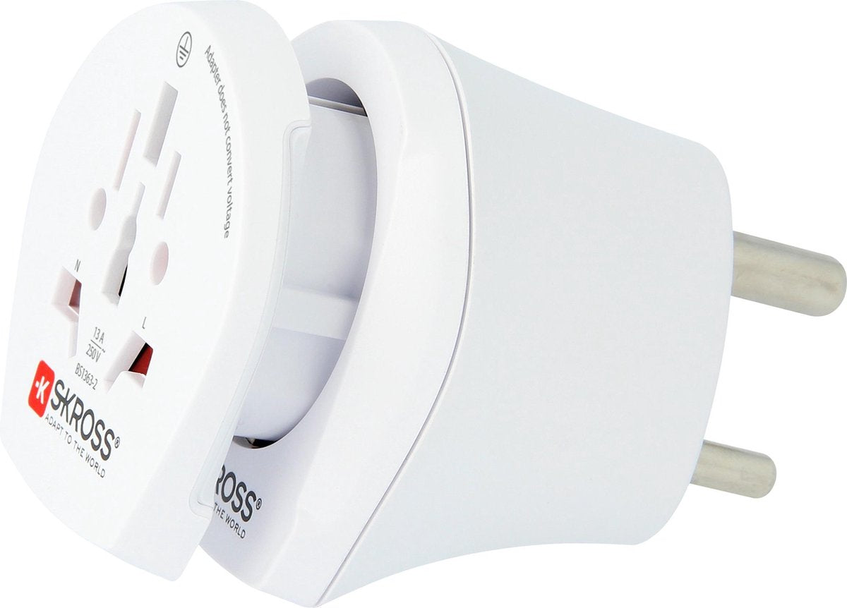 Skcross - World to India - Travel Adapter /Computer