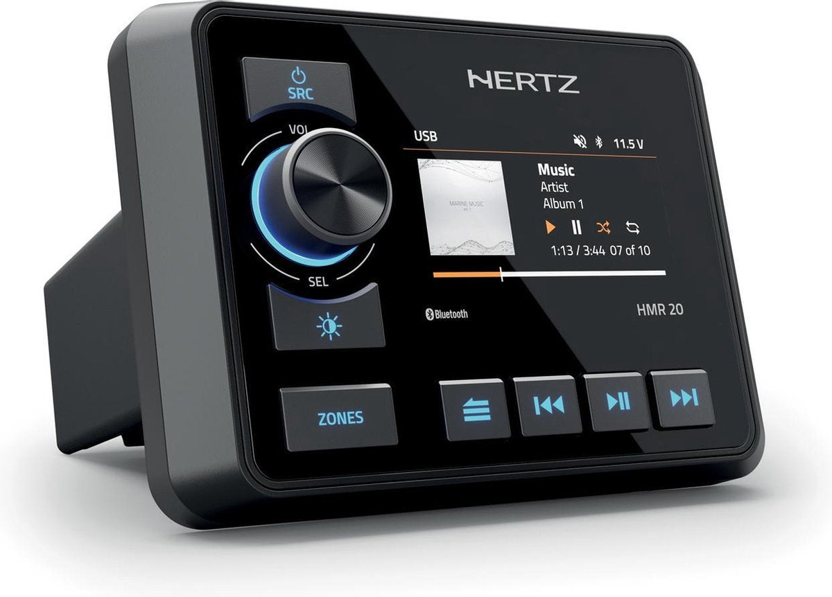HERTZ HMR 20 Bootradio met Bluetooth en DAB+