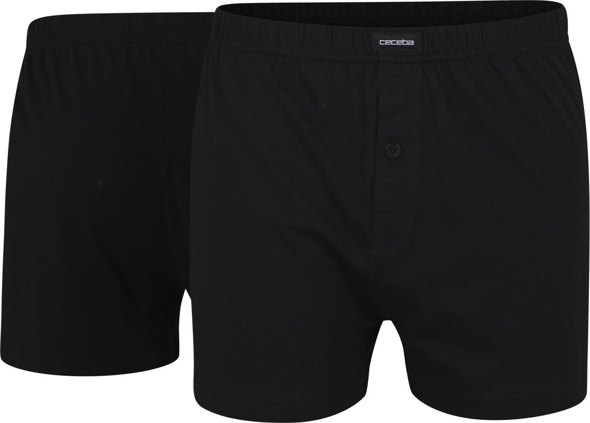 Ceceba heren boxershort 2-pak 2675  - XXXL  - Zwart
