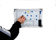 Precision Coachbord Voetbal 30 X 45 Cm Magnetisch Wit 33-delig