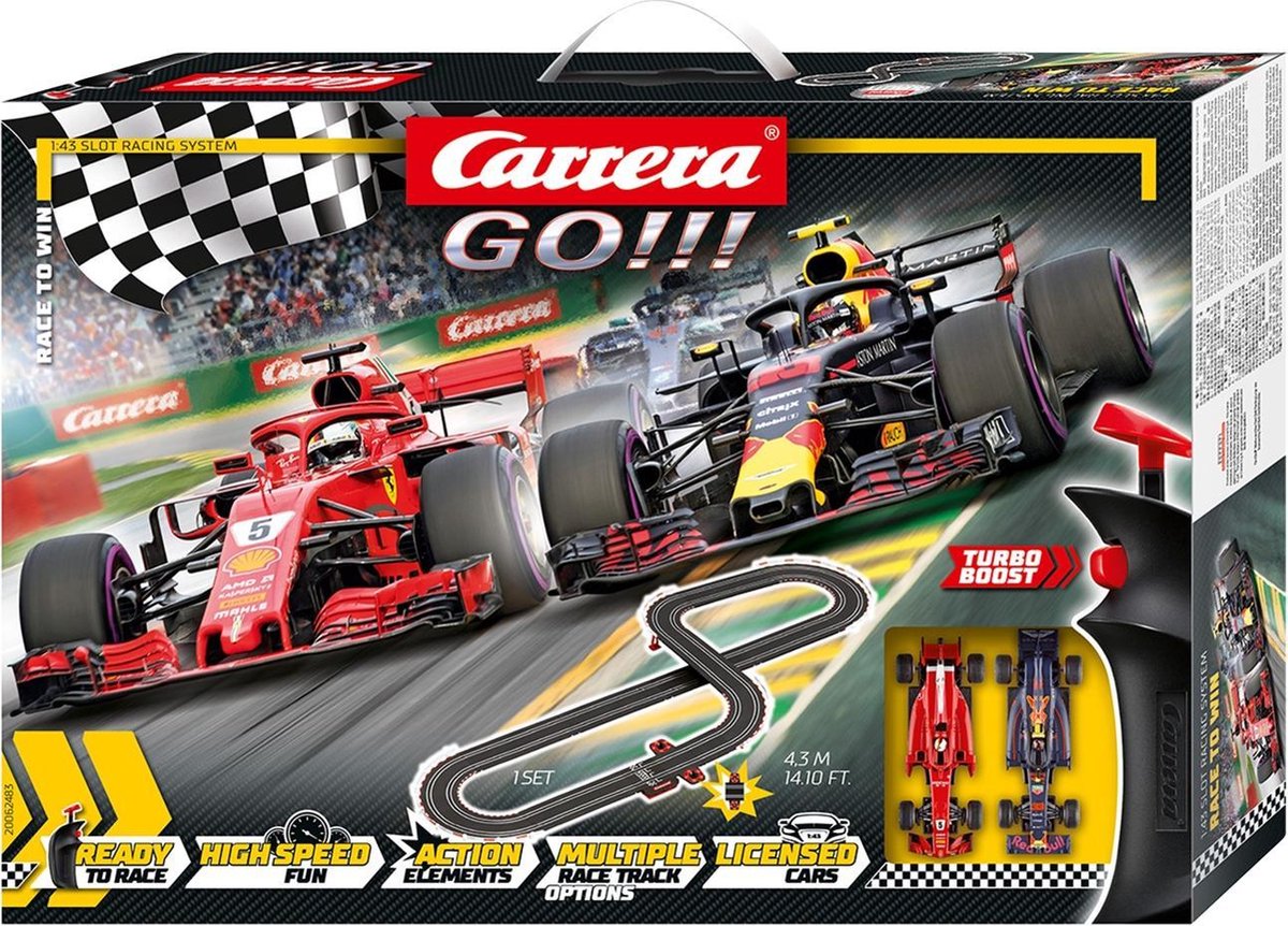 Carrera GO!!! Race to Win - Racebaan