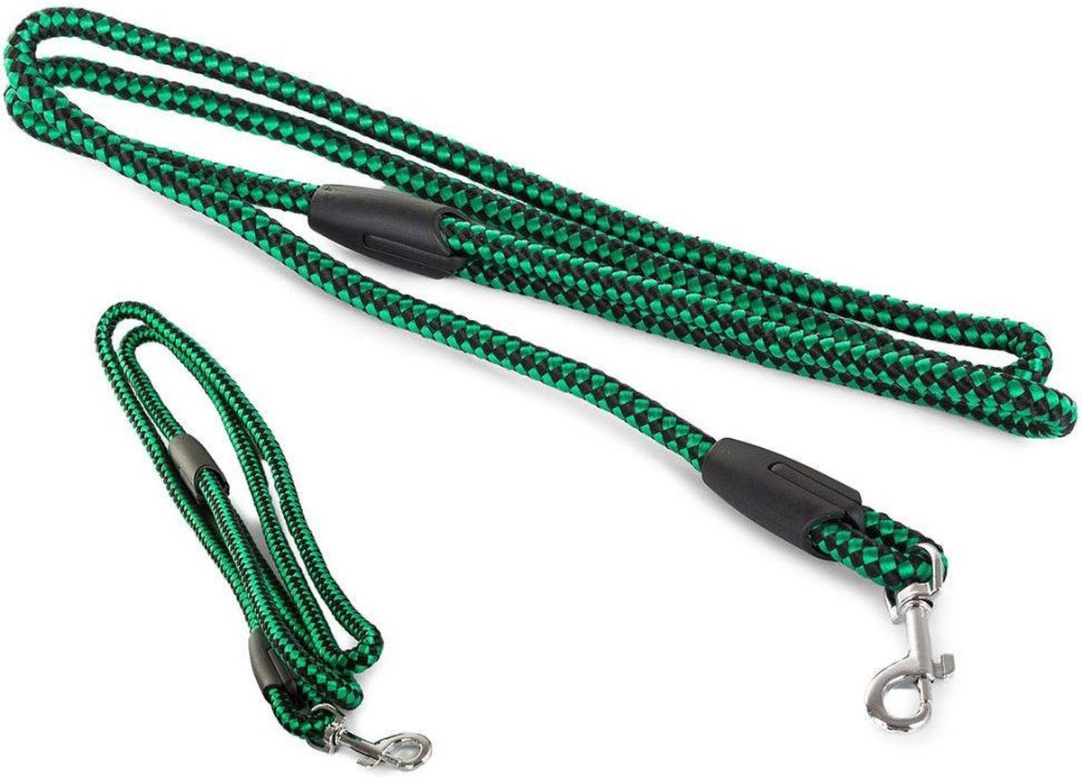 Korte hondenriem - 120 cm - Groen
